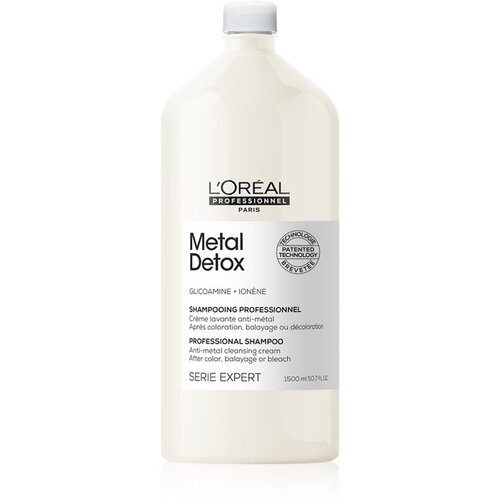 L´Oréal Paris Serie Expert Metal Detox globinsko čistilni šampon za barvane in poškodovane lase 1500 ml Cene