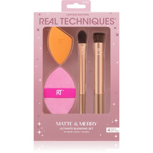 Real Techniques Matte&amp;amp;Merry Ultimated Blending Set set čopičev Slike
