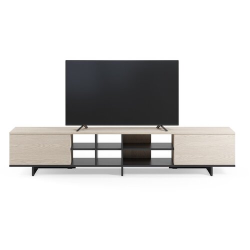 Marckeric Črna TV omarica 230x44x36 cm Cequoia &amp;ndash; Slike