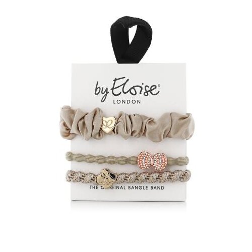 By Eloise London Bangle Set Sandy Lane gumice za kosu Cijene
