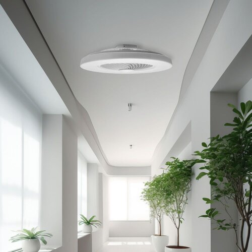 Toolight Luster s ventilatorom APP1551-C WHITE Slike