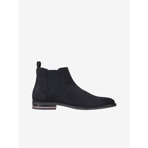 Tommy Hilfiger Black Men&amp;#039;s Suede Ankle Boots - Men Slike