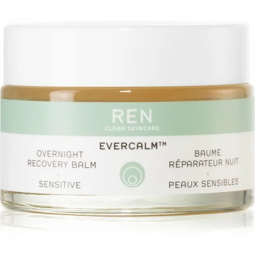 Ren Evercalm Overnight Recovery Balm noćni obnavljajući balzam za osjetljivu kožu lica 30 ml