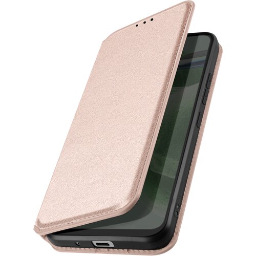 AVIZAR etui za honor view 20 card holder video support magnetic flip, šampanjec roza, (5000011049) Cene