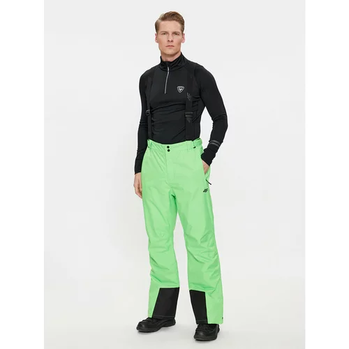 4f Smučarske hlače AW23TFTRM361 Zelena Regular Fit