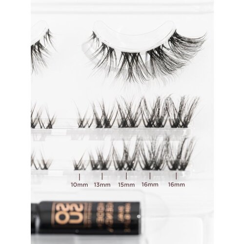 SOSU Cosmetics Hidden Agenda Lash Kit umetne trepalnice Ibiza 1 kos Slike