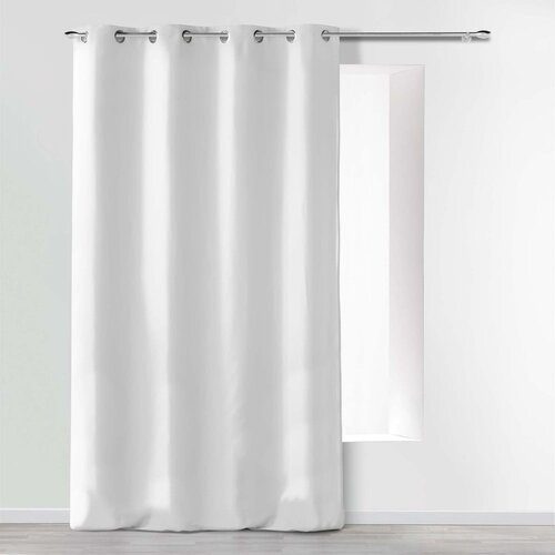 Douceur d intérieur Bijela zavjesa od mikrovlakana 140x280 cm Absolu – Cijene