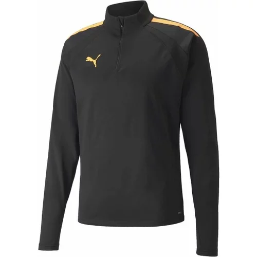 Puma TEAMLIGA 1/4 ZIP TOP Muška majica za nogomet, crna, veličina