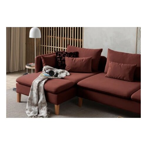 Atelier Del Sofa Ugaona garnitura Flexy Relax, 285x150x100 cm, Crvena Slike