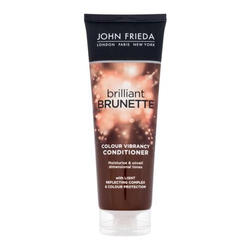 John Frieda Brilliant Brunette Colour Protecting 250 ml za&amp;scaron;titni i hidratantni &amp;scaron;ampon za smeđu kosu za ženske Slike