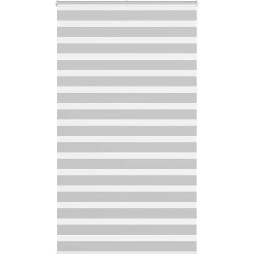 VidaXL Zebra senčilo svetlo sivo 125x200 cm tkanina &amp;scaron;irina 120,9 cm Slike