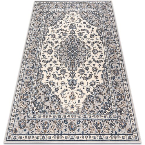 RugsX Preproge Volnena preproga NAIN Okvir ornament 7335/51935 be 80x150 cm Bež Cene