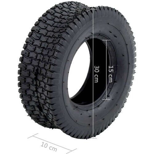 VidaXL Guma za kolica 13 x 5.00-6 4PR gumena Slike