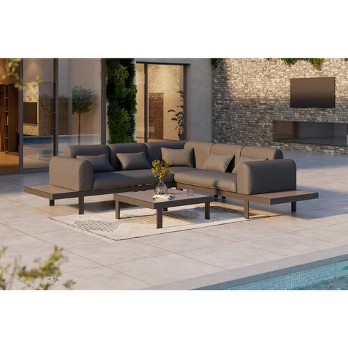 Ambia Garden LOUNGE GARNITURA tkanina aluminij Cene