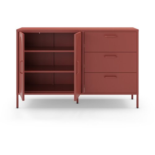Marckeric Opečnato oranžna komoda 140x90 cm Diora &amp;ndash; Slike