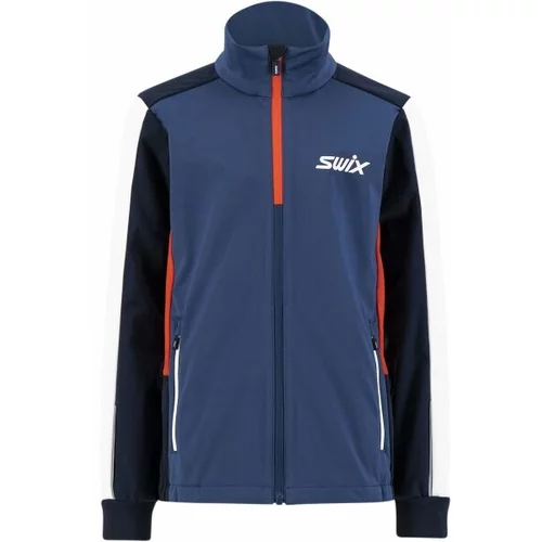Swix CROSS Dječja jakna za skijaško trčanje, plava, veličina