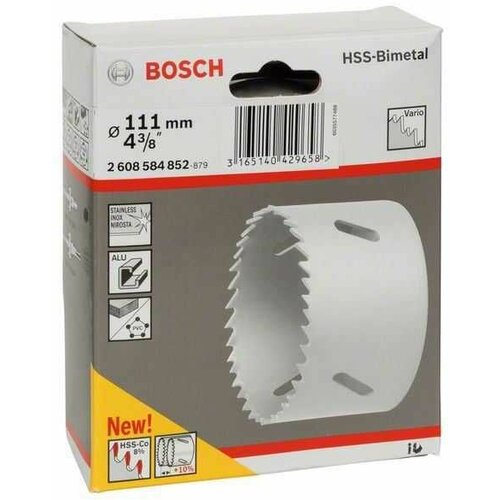 Bosch testera za otvore hss-bimetal za standardne adaptere 2608584852/ 111 mm/ 4 3/8" Slike