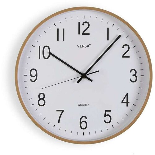  Zidni sat Versa Plastika Kvarc Drvo MDF 5 x 35 x 35 cm Cijene