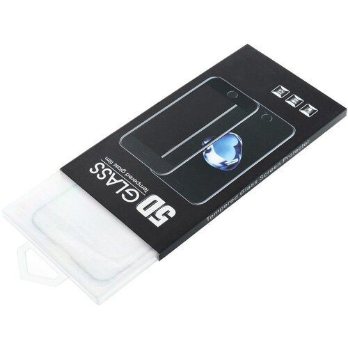 5D Full Glue kaljeno staklo za Motorola G06 / G06 Power &amp;ndash; sa crnim rubom Slike