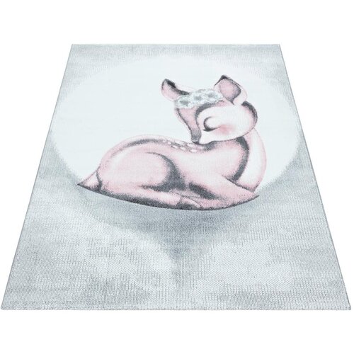 Ben&amp;#039;n&amp;#039;jen Otro&amp;scaron;ka Preproga Bambi, Svetlo Siva, Roza, 120x170cm Slike