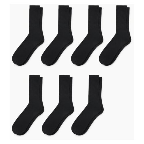 CA muške čarape, set od 7, crne Slike