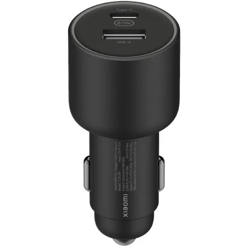 Xiaomi Auto punjač 67W (USB-A + Type-C)