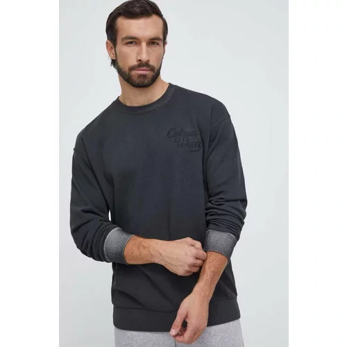Colourwear Bombažen pulover moška, siva barva
