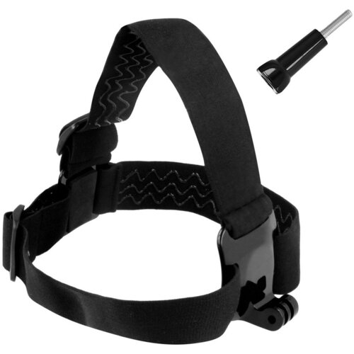 HURTEL Čelada za &scaron;portne kamere GoPro, nastavljiva, univerzalna, črna, (22007499) Cene