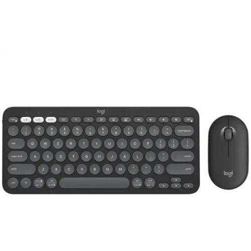 Bežična tastatura + miš Logitech Pebble 2 Combo Graphite Cene