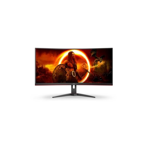 AOC Monitor 34 CU34G2XE/BK, UWQHD, VA, 144Hz, 1ms, HDMI, DP, zakrivljen, gaming Cene