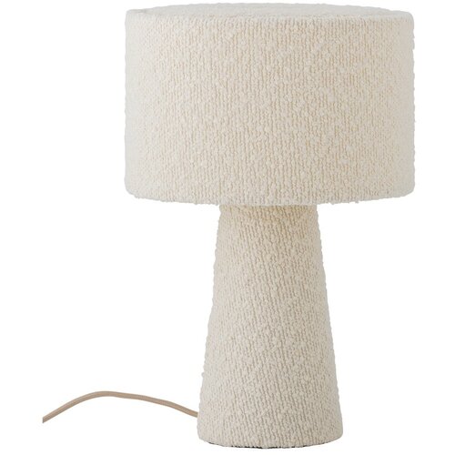 Bloomingville Bijela stolna lampa s tekstilnim sjenilom (visina 30 cm) Emmie &amp;ndash; Slike