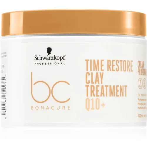 Schwarzkopf bonacure Q10 Time Restore Clay Treatment - 500 ml