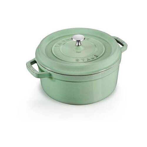 Staub La Cocotte 24cm rund Salbeigr&uuml;n, Gusseisen Cijene