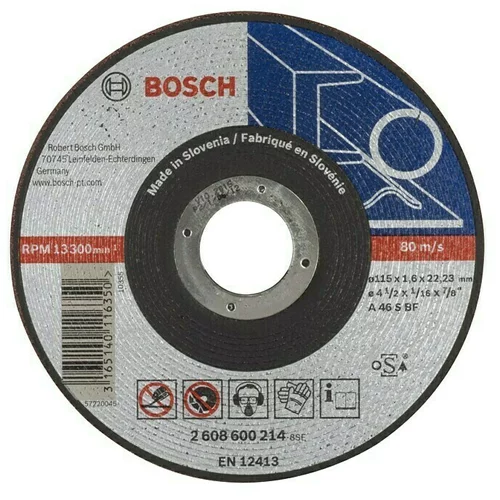 Bosch Rezni disk Expert for Metal (Promjer rezne ploče: 115 mm, Prikladno za: Metal)