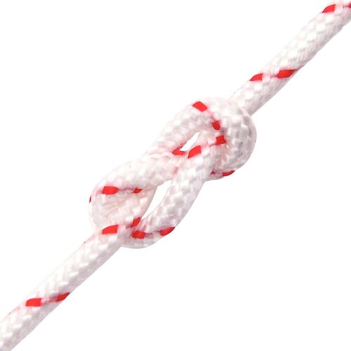  Pokretno uže bijelo i crveno &amp;Oslash;4 mm 10 m najlon Slike