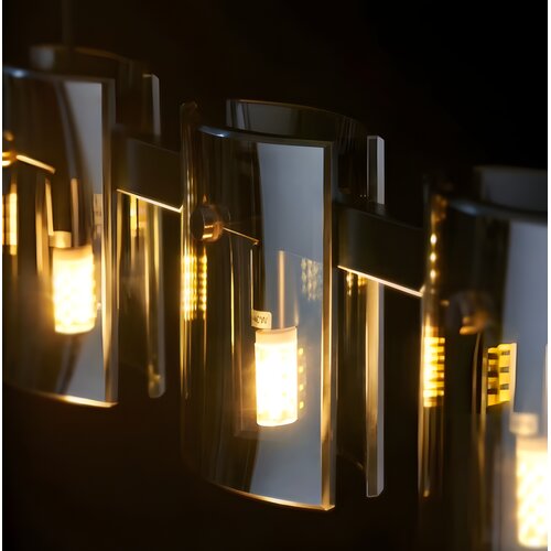 Toolight Stropni luster / zidni APP1706-5CP GREY G9 Slike