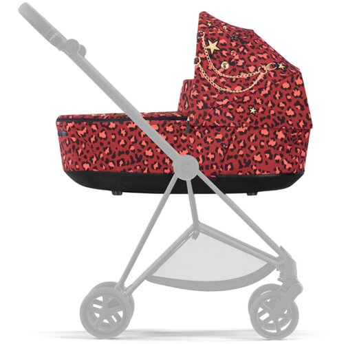 Cybex Ko&amp;scaron;ara za voziček Rosenrot Mios Lux Platinum dark red Slike