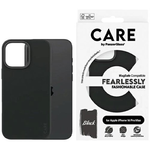 PanzerGlass CARE BY MODNI OVITEK Z ZA MAGSAFE ZA IPHONE 16 PRO MAX ČRN, (21897814) Cene