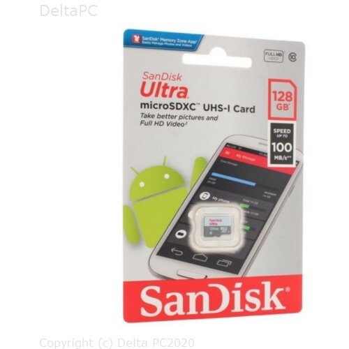San Disk SDXC 128GB Ultra Micro 100MB Clas 10 UHS-I Cijene