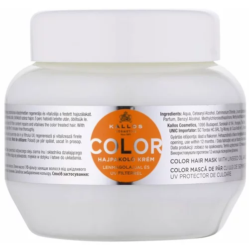 Kallos Cosmetics color maska za barvane lase 275 ml