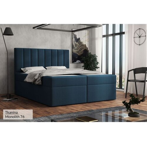  Tapecirani krevet SILMO 90x200 - Monolith 76 Slike