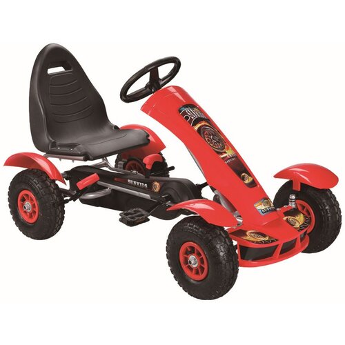  Go-kart na pedale F618 - crveni Cene