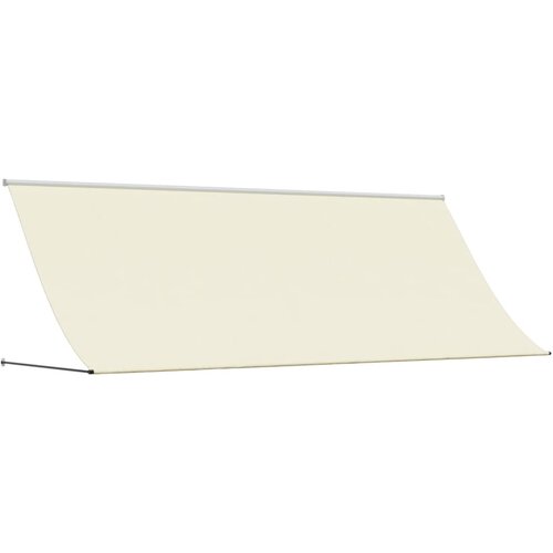 Maison Chic Zložljiva tenda - Senčniki krem 400x150 cm tkanina in jeklo, (22039014) Slike