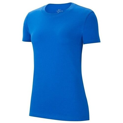 Nike Majice s kratkimi rokavi Wmns Park 20 Modra Cene