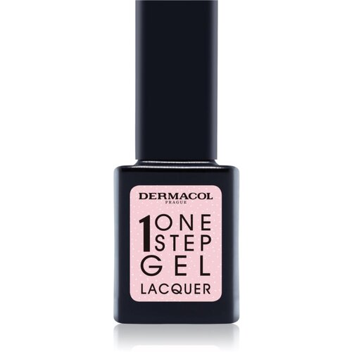 Dermacol One Step Gel Lacquer lak za nohte z gel učinkom odtenek 01 First Date 11 ml Slike