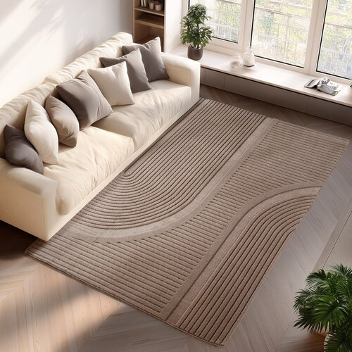 Ayyildiz Carpets Svetlo rjava pralna preproga 160x230 cm Pompei 1612 &amp;ndash; Slike
