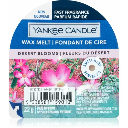 Yankee Candle Desert Blooms vosek za aroma lučko 22 g