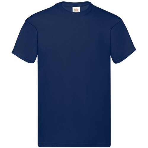 Fruit Of The Loom Navy blue men&amp;#039;s t-shirt Original Slike