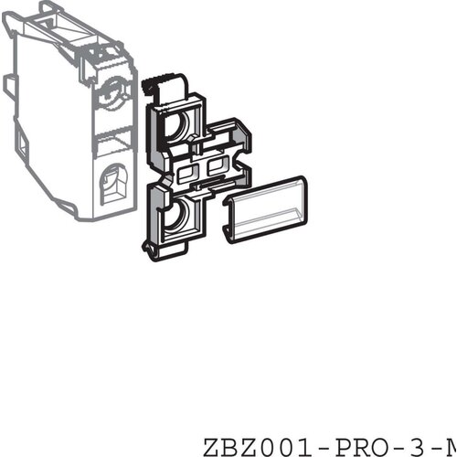 SCHNEIDER APC Schneider Electric Nosilec za pomožni tokokrog ZBZ001, (21224945) Cene