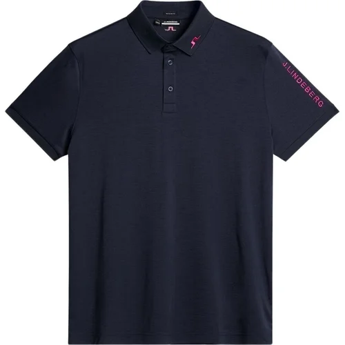 J.Lindeberg Tour Tech Regular Fit Navy Melange 2XL Polo majice